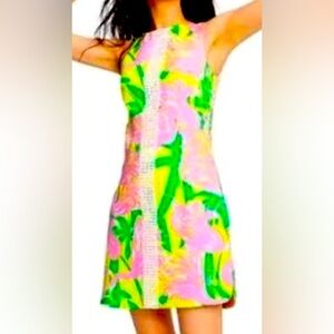 Lilly Pulitzer For Target Fan Dance Dress 18W 20th Aniversary Collection Floral